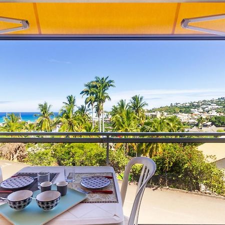 Cuty - Bel Et Spacieux Apt Avec Magnifique Vue Mer Et Piscine Saint Gilles Les Bains 外观 照片