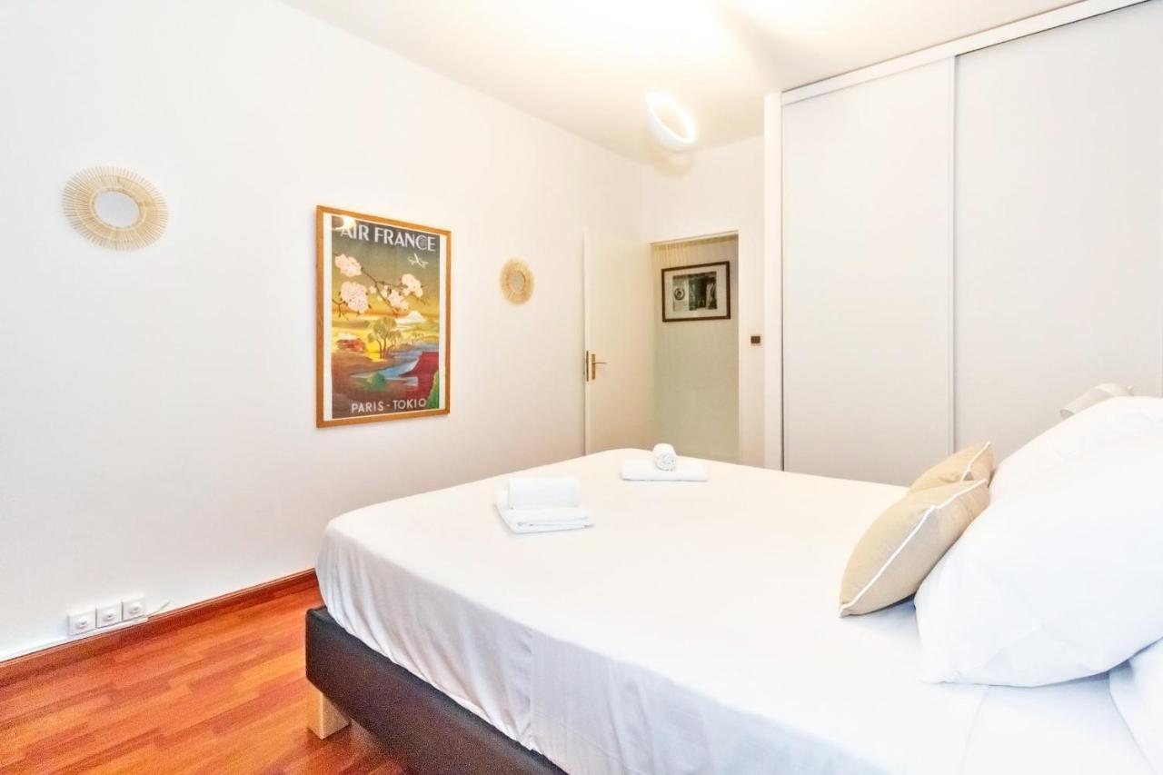 Cuty - Bel Et Spacieux Apt Avec Magnifique Vue Mer Et Piscine Saint Gilles Les Bains 外观 照片