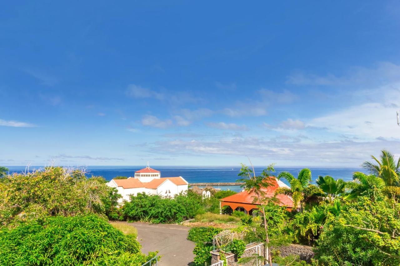Cuty - Bel Et Spacieux Apt Avec Magnifique Vue Mer Et Piscine Saint Gilles Les Bains 外观 照片